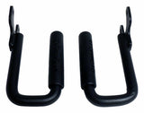 RT Off-Road grab handle fits 1997-2002 Jeep Wrangler black steel plastic powder coat no cutting RT27061