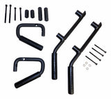 RT Off-Road grab handle fits 2007-2018 Jeep Wrangler black steel rubber powder coat no cutting RT27063