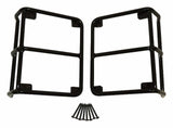 RT Off-Road Tail Light Guard Set - RT28002 fits 2007-2018 Jeep Wrangler black steel powder coat