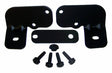 RT Off-Road windshield light mount bracket set fits 2007-2018 Jeep Wrangler black steel powder coat bolt-on includes hardware RT28003