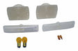 RT Off-Road Parking & Side Marker Light Kit - RT28010 fits 1987-1993 Jeep Wrangler amber clear plastic