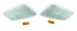 RT Off-Road Side Marker Light Kit - RT28017 fits 1997-2006 Jeep Wrangler amber clear plastic