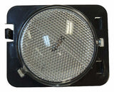 RT Off-Road Side Marker Light - RT28023 fits 2007-2018 Jeep Wrangler black clear plastic