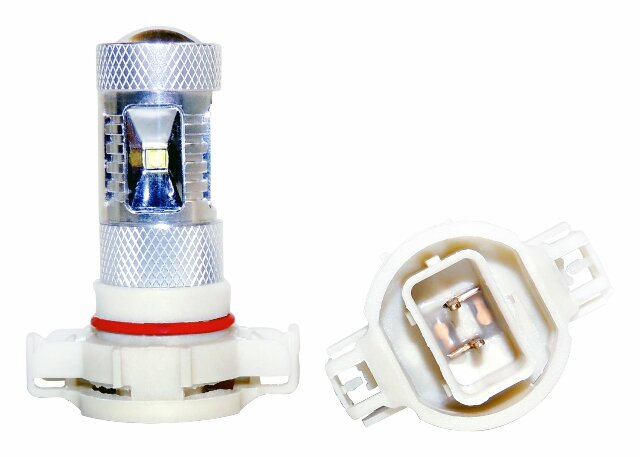 RT Off-Road LED fog lamp kit universal silver plastic direct-fit no cutting RT28045