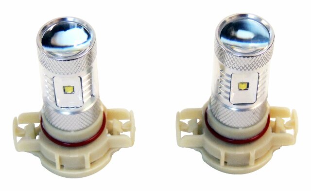 RT Off-Road LED fog lamp kit universal silver plastic direct-fit no cutting RT28045
