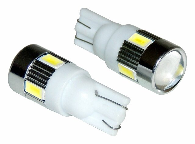 RT Off-Road LED Bulb Kit - RT28063 fits 1984-1996 Jeep Cherokee white plastic direct-fit no cutting