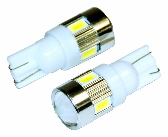 RT Off-Road LED Bulb Kit - RT28063 fits 1984-1996 Jeep Cherokee white plastic direct-fit no cutting