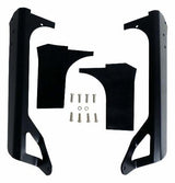 RT Off-Road LED light bar license plate bracket kit fits 1997-2006 Jeep Wrangler black stainless steel rubber powder coat RT28090
