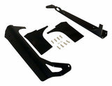 RT Off-Road LED light bar license plate bracket kit fits 1997-2006 Jeep Wrangler black stainless steel rubber powder coat RT28090