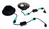 RT Off-Road LED Headlight Kit - RT28104 fits 1997-2018 Jeep Wrangler black aluminum plastic no cutting