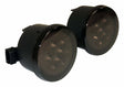 RT Off-Road LED Parking Light Set - RT28108 fits 2007-2018 Jeep Wrangler black plastic