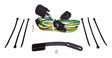 RT Off-Road Trailer Hitch Harness - RT29005 fits 2007-2018 Jeep Wrangler multi colors plastic rubber 9005 bulbs