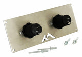 RT Off-Road Switch Plate - RT29009 universal black stainless steel plastic