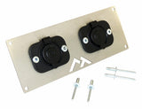 RT Off-Road Switch Plate - RT29009 universal black stainless steel plastic
