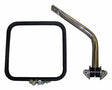 RT Off-Road mirror kit fits Jeep CJ5/CJ6/CJ7/CJ8 stainless steel chrome polished RT30008