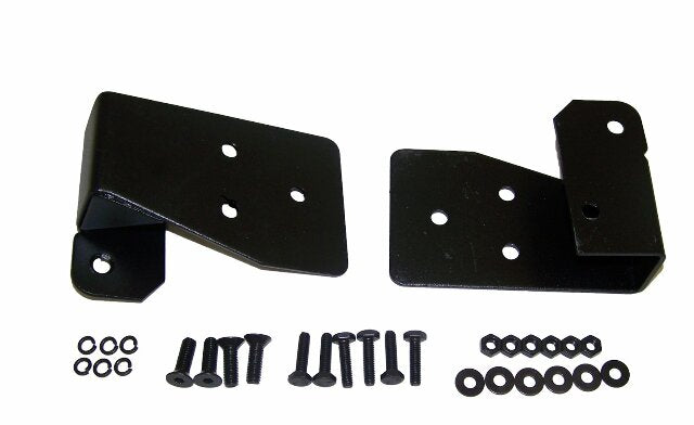 RT Off-Road mirror kit fits 2003-2006 Jeep Wrangler black metal powder coat RT30014
