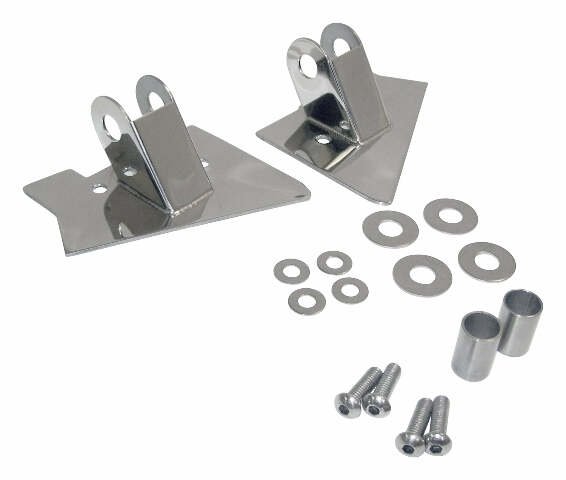 RT Off-Road mirror kit fits 1997-2002 Jeep Wrangler stainless steel RT30015