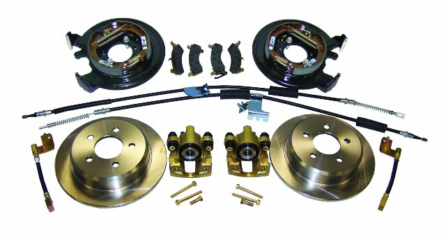 RT Off-Road brake component fits 1993-1998 Jeep Grand Cherokee, 1997-2006 Jeep Wrangler rubber RT31006