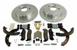RT Off-Road brake component fits 2006-2010 Jeep Commander black silver semi-metallic RT31009