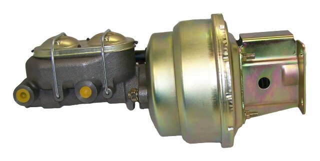 RT Off-Road HD brake booster kit fits 1976-1983 Jeep CJ5, 1976-1986 Jeep CJ7, 1981-1986 Jeep CJ8 zinc gray rubber RT31010