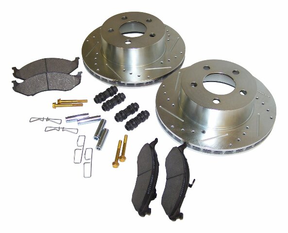 RT Off-Road performance brake kit fits 1990-1995 Jeep Wrangler, 1993-1998 Jeep Grand Cherokee multi colors metal RT31013