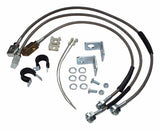 RT Off-Road brake component fits 1984-2001 Jeep Cherokee, 1987-2006 Jeep Wrangler, 1993-1998 Jeep Grand Cherokee stainless steel rubber RT31015