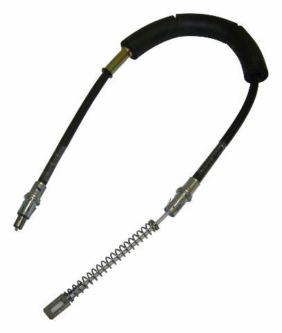 RT Off-Road brake component fits 1987-1990 Jeep Wrangler black unpainted steel plastic rubber RT31020