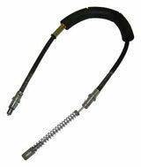 RT Off-Road brake component fits 1987-1990 Jeep Wrangler black unpainted steel plastic rubber RT31020