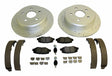 RT Off-Road performance brake kit fits 2007-2018 Jeep Wrangler multi colors steel rubber semi-metallic RT31028