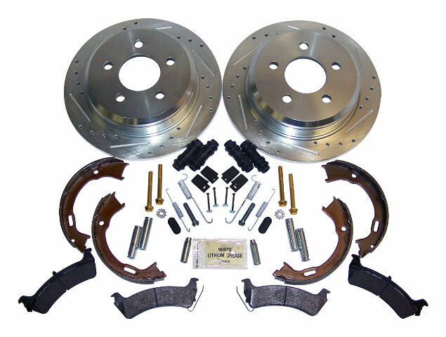RT Off-Road performance brake kit fits 1994-1998 Jeep Grand Cherokee multi colors metal RT31033