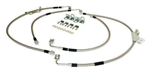 RT Off-Road brake component fits 2011-2018 Jeep Wrangler stainless steel RT31049
