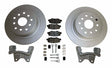 RT Off-Road big brake kit fits 2007-2018 Jeep Wrangler black unpainted steel rubber semi-metallic no cutting RT31057