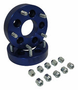RT Off-Road Wheel Adapter Set - RT32002 fits 1984-2001 Jeep Cherokee, 1986-1992 Jeep Comanche, 1987-2006 Jeep Wrangler blue aluminum