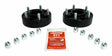 RT Off-Road Wheel Spacer Set - RT32012 fits 1984-2001 Jeep Cherokee, 1986-1992 Jeep Comanche, 1987-2006 Jeep Wrangler black steel aluminum
