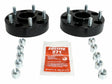 RT Off-Road Wheel Spacer Set - RT32013 fits 1999-2010 Jeep Grand Cherokee, 2006-2010 Jeep Commander, 2007-2018 Jeep Wrangler black steel aluminum