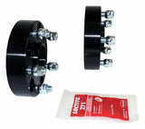 RT Off-Road Wheel Spacer Set - RT32019 fits 2011-2021 Dodge Durango, 2011-2021 Jeep Grand Cherokee, 2018-2021 Jeep Wrangler black unpainted steel aluminum
