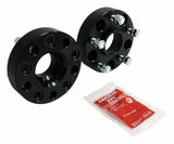 RT Off-Road Wheel Spacer Set - RT32019 fits 2011-2021 Dodge Durango, 2011-2021 Jeep Grand Cherokee, 2018-2021 Jeep Wrangler black unpainted steel aluminum