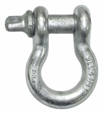 RT Off-Road D-ring shackle universal silver metal RT33001
