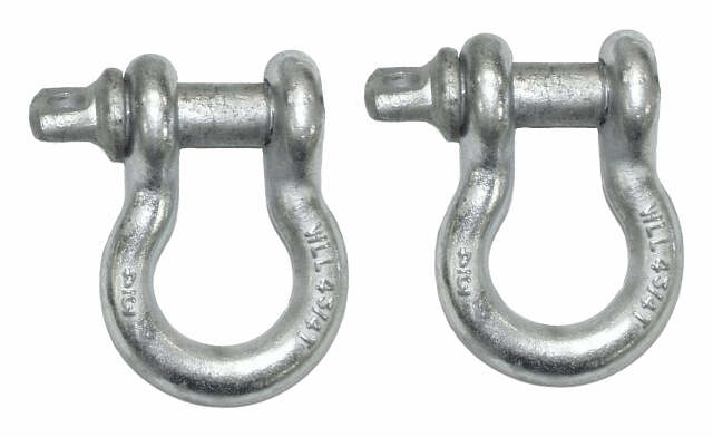 RT Off-Road D-ring shackle universal silver steel RT33005