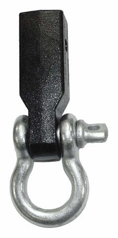 RT Off-Road D-ring shackle universal black silver metal RT33009