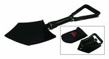 RT Off-Road Tri-Fold Shovel - RT33016 universal black steel powder coat