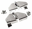 RT Off-Road hinge kit fits 1976-1983 Jeep CJ5, 1976-1986 Jeep CJ7, 1981-1986 Jeep CJ8 stainless steel RT34017