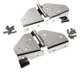 RT Off-Road hinge kit fits 1976-1983 Jeep CJ5, 1976-1986 Jeep CJ7, 1981-1986 Jeep CJ8 stainless steel RT34017