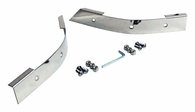 RT Off-Road Corner Guard Set - RT34041 fits 1987-1995 Jeep Wrangler stainless steel