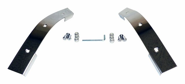 RT Off-Road Corner Guard Set - RT34041 fits 1987-1995 Jeep Wrangler stainless steel