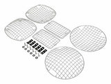 RT Off-Road Stone Guard Set - RT34064 fits 1997-2006 Jeep Wrangler stainless steel polished