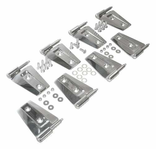 RT Off-Road door accessory fits 2007-2018 Jeep Wrangler stainless steel polished RT34079