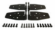 RT Off-Road mirror kit fits 1997-2006 Jeep Wrangler black stainless steel powder coat includes hardware RT34094