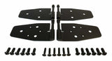 RT Off-Road mirror kit fits 1997-2006 Jeep Wrangler black stainless steel powder coat includes hardware RT34094