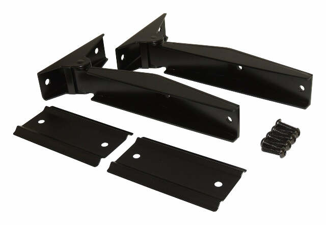 RT Off-Road tailgate accessory fits 1997-2006 Jeep Wrangler black stainless steel powder coat RT34101